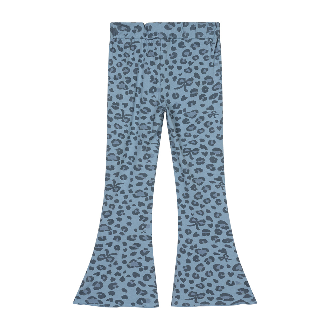 Laurenthy Fay Flared legging Aqua drop AOP