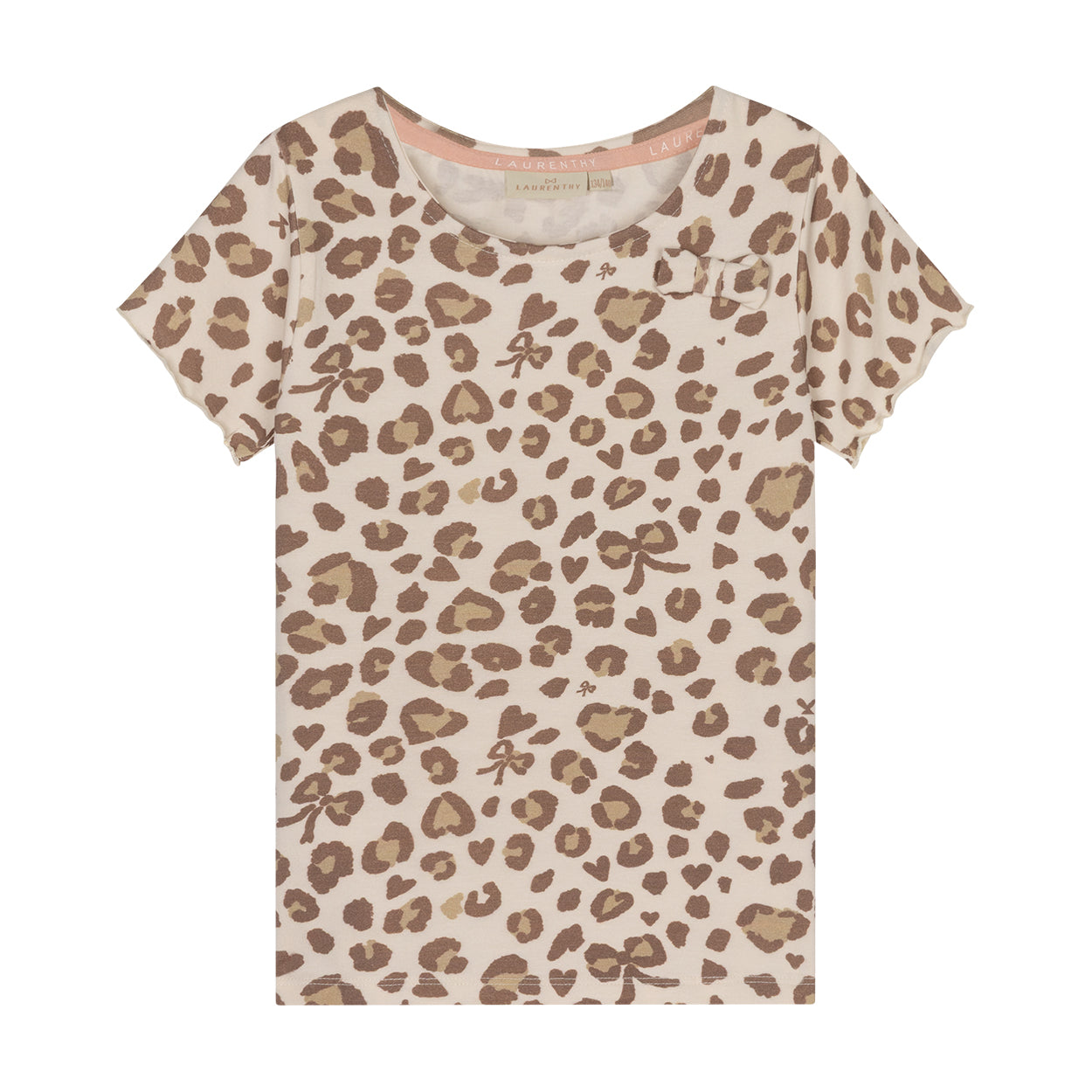 Laurenthy Lauren T-Shirt Ice cream AOP