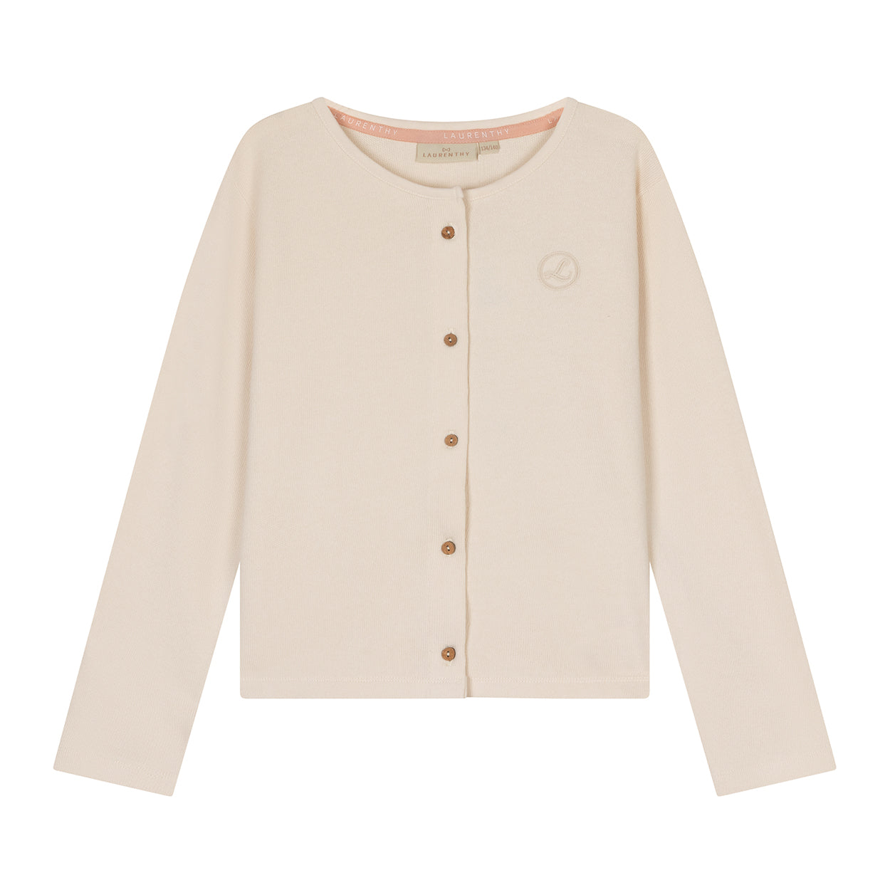 Laurenthy Macy Cardigan Ice cream