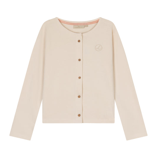 Laurenthy Macy Cardigan Ice cream