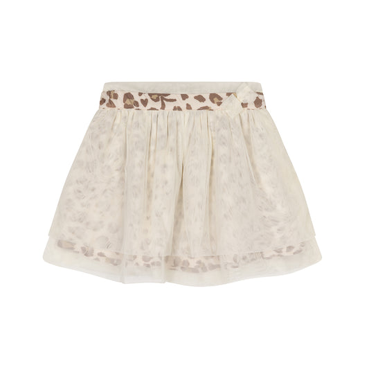 Laurenthy Sophie Skirt Ice cream AOP